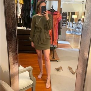 Olive Knot Dress